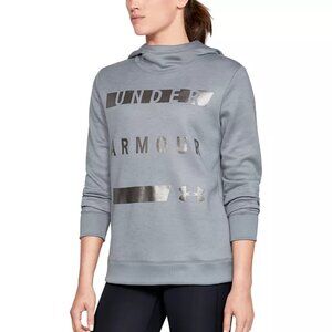 Under Armour Women's Armour Fleece Metallic Graphic Hoodie